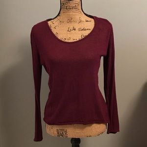 H&M burgundy sweater!